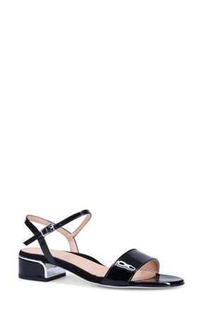 Ron White Emberly Sandal in Onyx at Nordstrom, Size 10-10.5Us