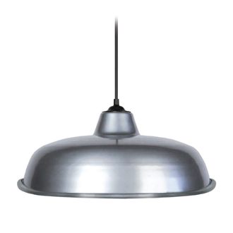 Tosel L&aacute;mpara 32cm acero gris