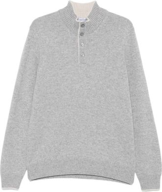 Gran Sasso Heren, Truien, Grijs, Maat: 3XL