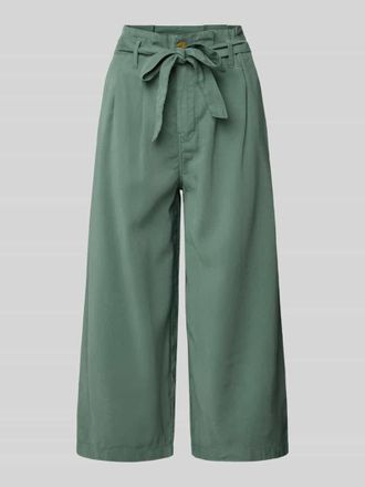 Only Wide Leg Culotte aus Viskose-Mix Modell AMINTA-ARIS LIFE in Oliv, Gr&ouml;&szlig;e 34/32