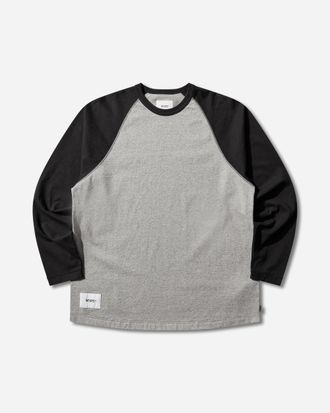 Wtaps Men s Ian Longsleeve T-Shirt Black / Grey