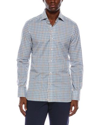 Isaia Linen Dress Shirt