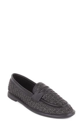 Elie Tahari Meadow Penny Loafer in Black at Nordstrom Rack, Size 6.5