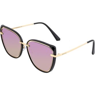 Bertha Sunglasses Rylee Polarized Sunglasses in Black/purple at Nordstrom