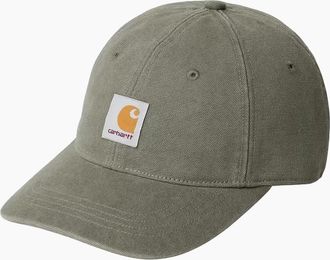 Carhartt Work in Progress Mens Carhartt WIP Canvas Cap Leaf Stone Washed - Size: ONE size