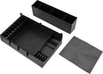 OEM Bandeja Extra&iacute;ble Y Antideslizante Para Cortapelos, F&aacute;cil De Montar, Fabricada En Abs Resistente, Organizador De Herramientas De Peluquer&iacute;a Para Salon