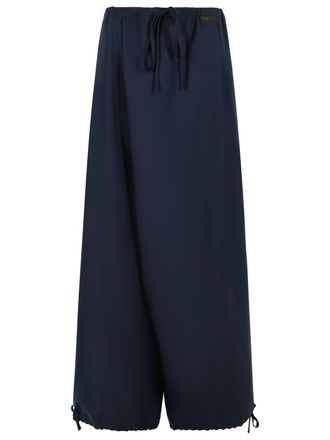Marni Pantaloni Marni in Lana Vergine Blu
