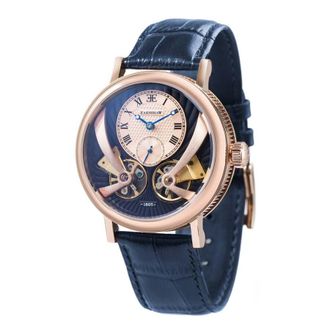Earnshaw Beaufort Anatolia Blue Dial Mens Watch ES-8059-05