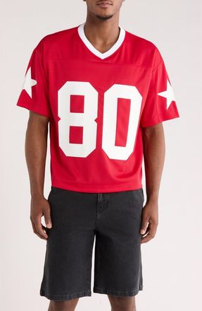 PacSun All American Jersey T-Shirt in Red at Nordstrom, Size X-Large