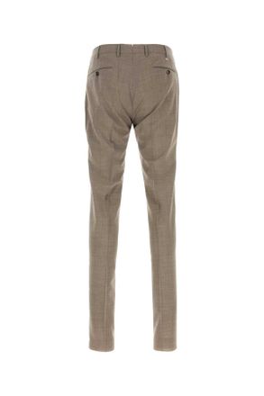 Pantaloni Torino Mens Cappuccino Stretch Wool Pant 0100 Pantaloni