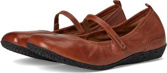 Taos Footwear Babble Womens Dress Flat Shoes Cognac : 6.5 M, Leather