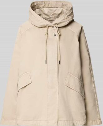 Marc O'Polo Regular Fit Jacke aus reiner Baumwolle in Beige, Gr&ouml;&szlig;e 40