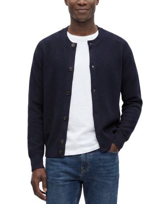 Todd Snyder Todd Snyder Merino Wool Crewneck Cardigan