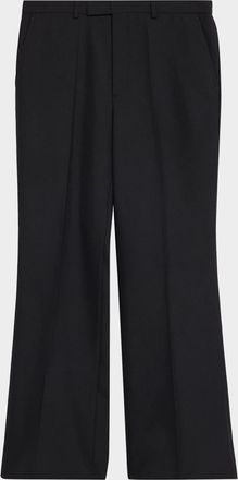 Valentino Garavani Men & apos;s Wool Blend Straight Leg Trousers
