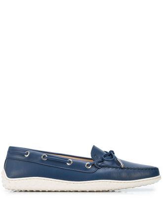 Tod's Loafers met veters - Blauw