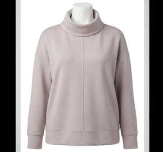 Spanx Air Essentials Tunic Sweatshirt In French Grey