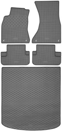 OEM Juego De Alfombrillas De Goma Para Coche Y Alfombrilla Para Maletero Para Audi A5 8t Sportback (2009-09.2016)
