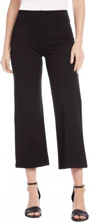 Fifteen Twenty Wide-Leg Cropped Pants In Black