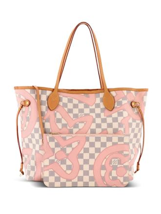 Louis Vuitton Neverfull NM Limited Edition Damier Tahitienne MM tote bag - Rosa