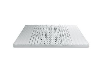 VITALIT Topper colch&oacute;n blanco 140 x 190