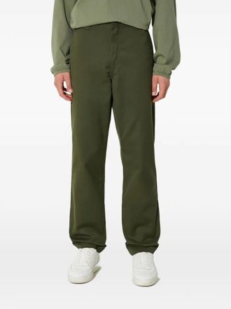 Carhartt Work in Progress straight-leg trousers - men - Fabric - 34/32 - Green