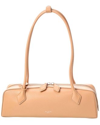 Alaia Ala&iuml;a Le Teckel Medium Leather Shoulder Bag