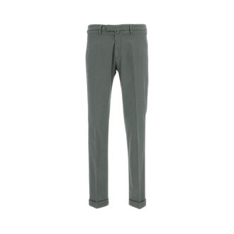 BRIGLIA 1949 Chinos, male, Green, Size: 2XL Chino Trousers