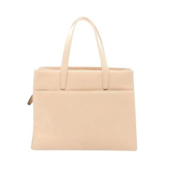 Loewe Pre-owned Handbag - Dames - Pre-owned - Beige - Maat: ONE Size Leer