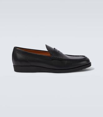 Tod's Leather penny loafers
