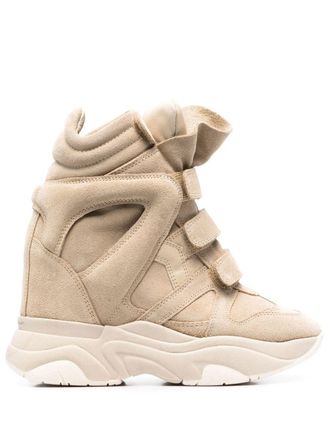 Isabel Marant Balskee leren sneakers - Beige