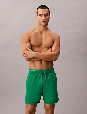 Calvin Klein Medium Drawstring Swim Shorts - CK Essentials