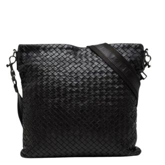 Bottega Veneta Pre-owned Vintage Schoudertas - Dames - Pre-owned - Zwart - Maat: ONE Size Leer