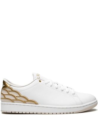 Nike Jordan Air Jordan 1 Centre Court White/Metallic Gold/Light Ore sneakers