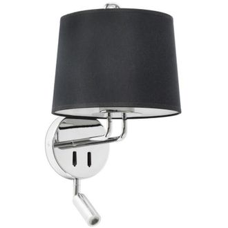 Faro Barcelona Faro Barcelona - Faro montreal - Lampada da lettura Lampada da parete Cromo, E27, 2700K