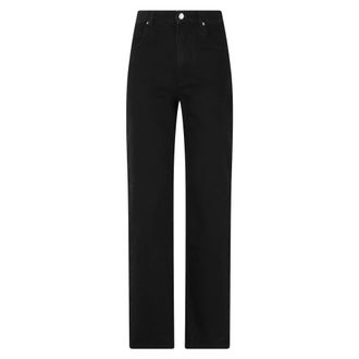Isabel Marant Dames, Jeans, Zwart, Maat: 2XS