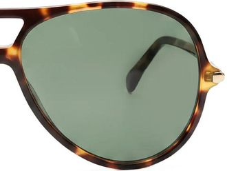 Chlo&eacute; CH0395S Tortoiseshell Aviator Sunglasses - Tortoiseshell