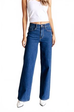 Judy Blue High Rise Vintage Wide Leg Jeans In Blue