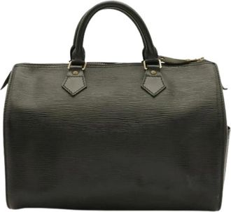 Louis Vuitton Pre-owned Epi Boston Bag - Dames - Vintage Handtas - Zwart - ONE Size - Leer - Vintage