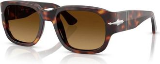 Persol Heren, Accessoires, Bruin, Maat: 52 MM