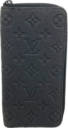 Louis Vuitton Noir Long Wallet (Bi-Fold) (Pre-Owned)