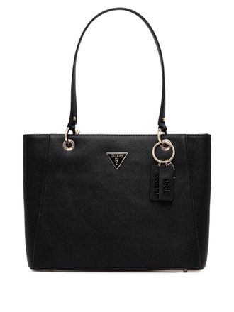 Guess Co Noelle II logo-appliqu&eacute; tote bag - women - Polyurethane - One Size - Black