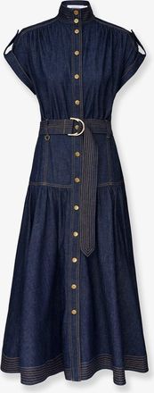 Zimmermann Vestito lungo in denim - ZIMMERMANN - gender_Woman