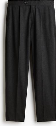 H&M Elegante Hose aus Viskosemix - Dunkelgrau