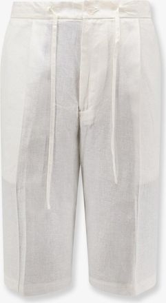 Hev&ograve; Bermuda Torre Lapillo in lino e viscosa - HEVO - gender_Man