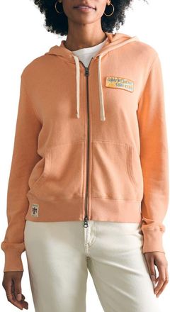 Faherty Good Medicine Hoodie in Orange at Nordstrom Rack, Size X-Small