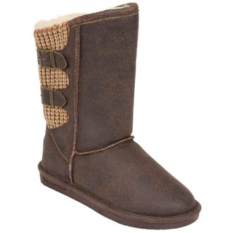 Bearpaw Womens Boshie Boot In Chestnut Distressed