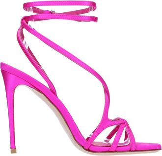 Le Silla Schoenen, Dames, Roze, 37 1/2 EU, Leer, Sandalen Fuchsia