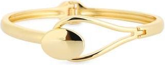 Nordstrom Rack Demi Fine Oval Hinge Cuff Bracelet in Gold at Nordstrom Rack