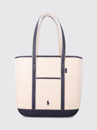 Polo Ralph Lauren Borsa Polo Ralph Lauren in canvas e pelle