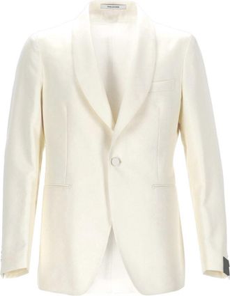 Tagliatore Vesuvius Virgin Wool Shawl Blazer